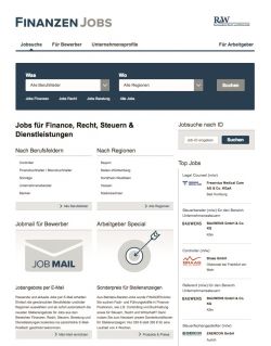 FINANZENJobs FINANZENJobs