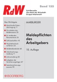 Meldepflichten des Arbeitgebers