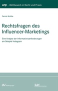 Rechtsfragen des Influencer-Marketings