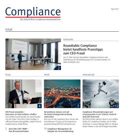 Compliance newsletter april 17 bild