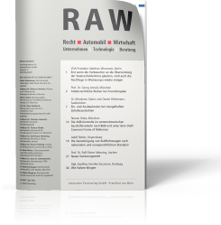 RAW - Recht Automobil Wirtschaft